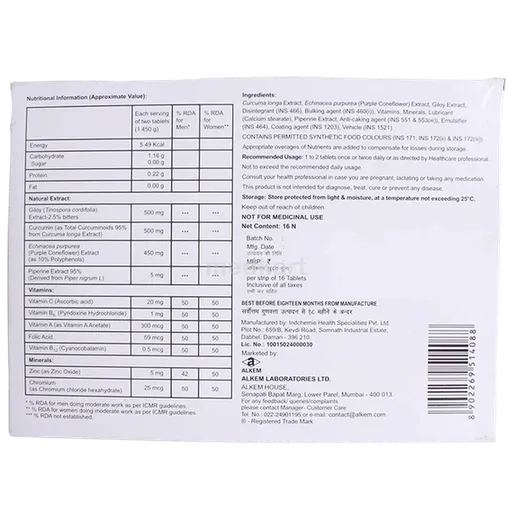 a to z immune tablet 16's